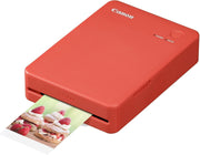 Portable Wi-Fi Dye Sublimation Printer | Peel & Stick Prints, USB-C Red