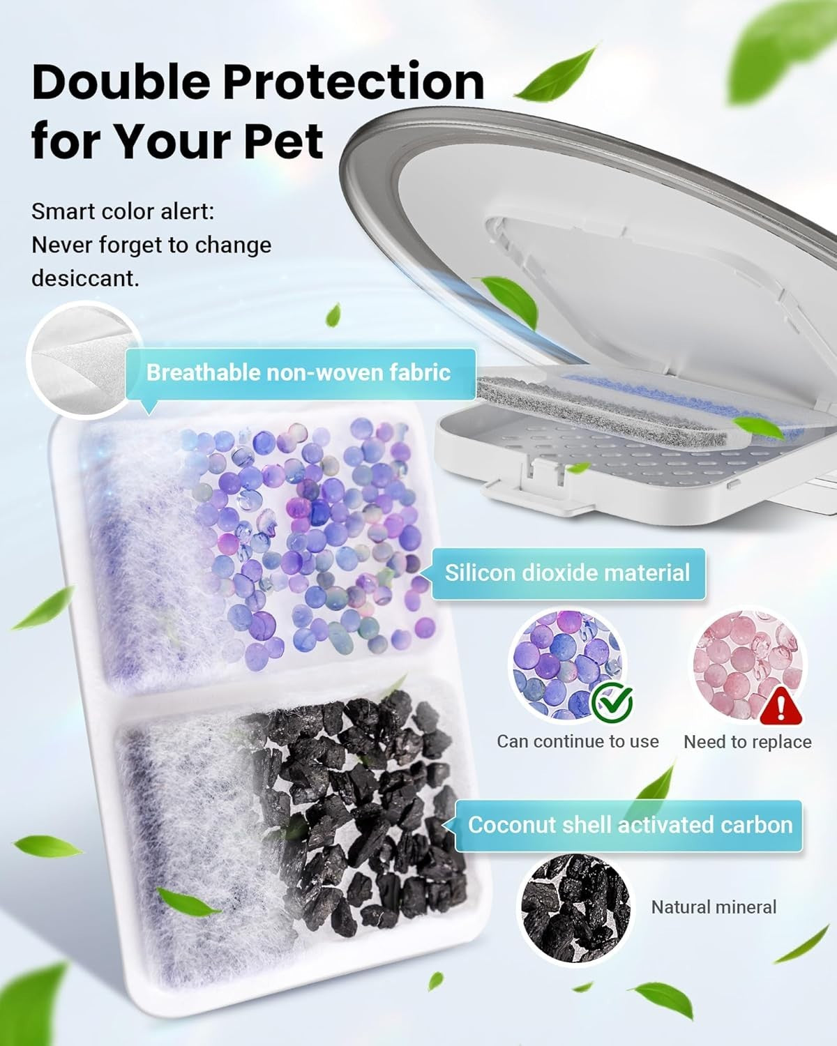 3 Bowl Automatic Cat Feeder 6L WiFi Pet Food Dispenser for 3 Cats