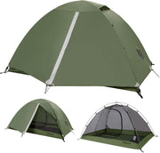 4 Man Camping Tent Lightweight Waterproof Dome 3 Season Hiking