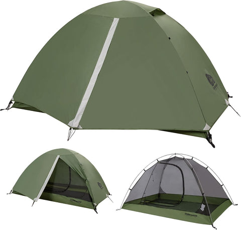 4 Man Camping Tent Lightweight Waterproof Dome 3 Season Hiking