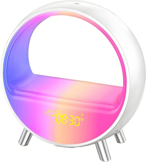 Sunrise Alarm Clock Wake Up Light White Noise Dual Alarm Sleep Timer