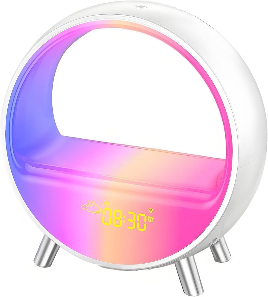 Sunrise Alarm Clock Wake Up Light White Noise Dual Alarm Sleep Timer