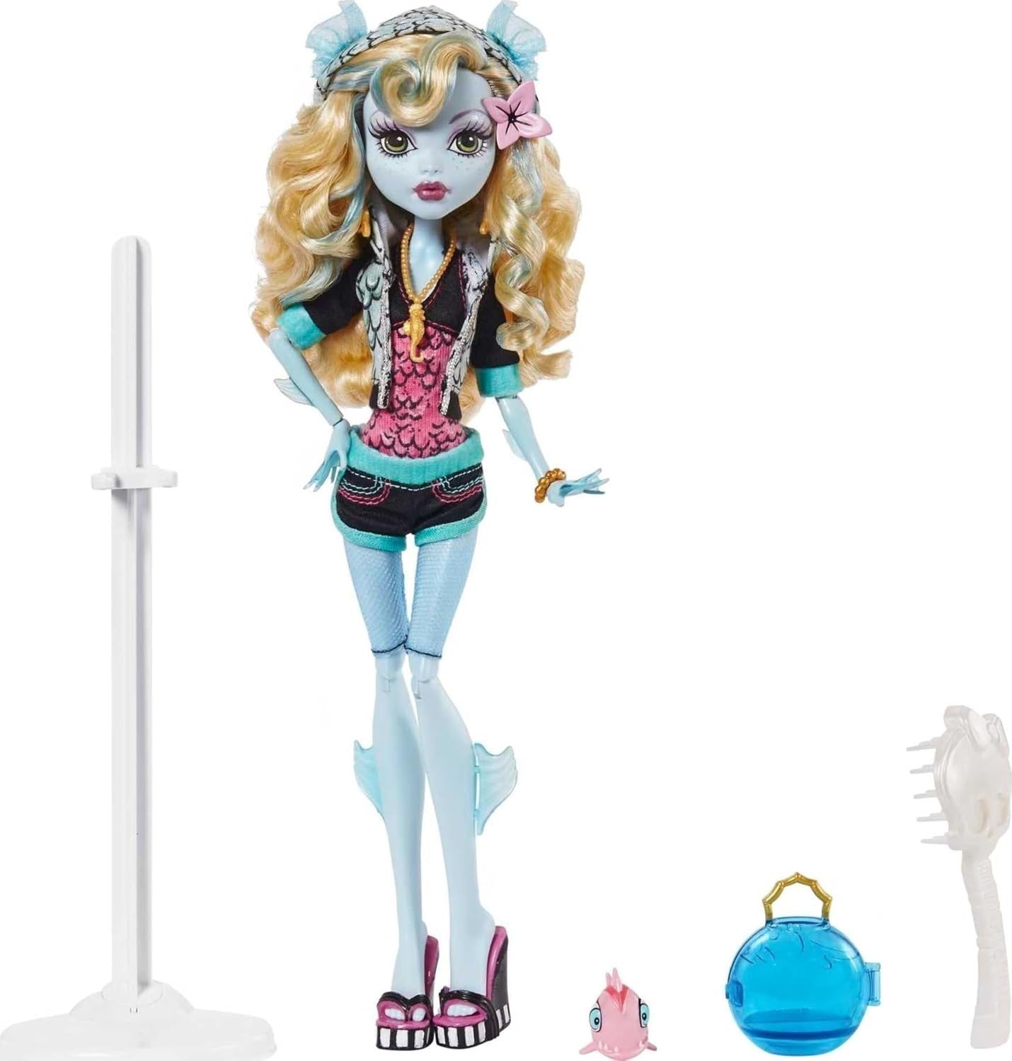 Classic Sea Monster Fashion Doll Reproduction Stand Accessories