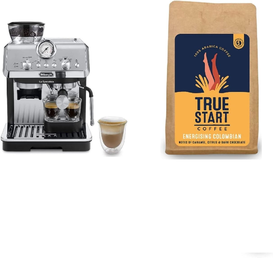 Premium Drip Coffee Machine Bundle | 1400ml | 1450W | Smart Grinding
