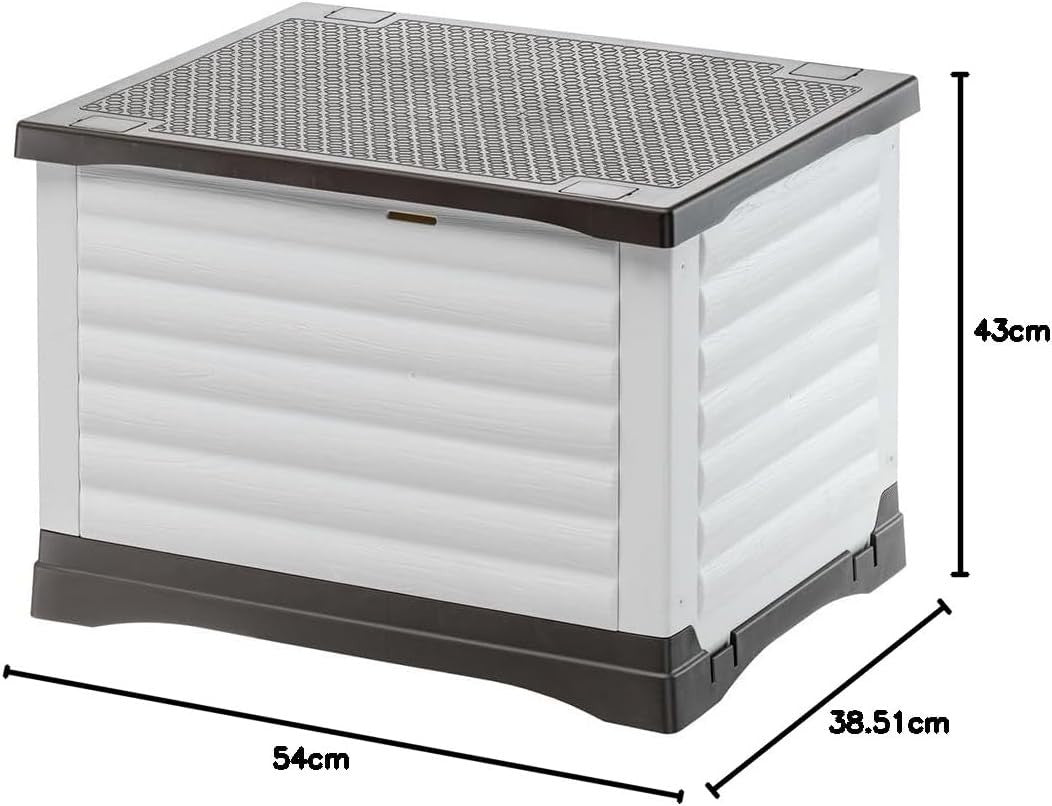 Outdoor Durable Pet Kennel with Drainage & UV-Resistant Plastic – Small Dog Hous
