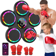 Boxing Machine LED Punch Pad Bluetooth Wall Mounted Auto Count Home Trainer