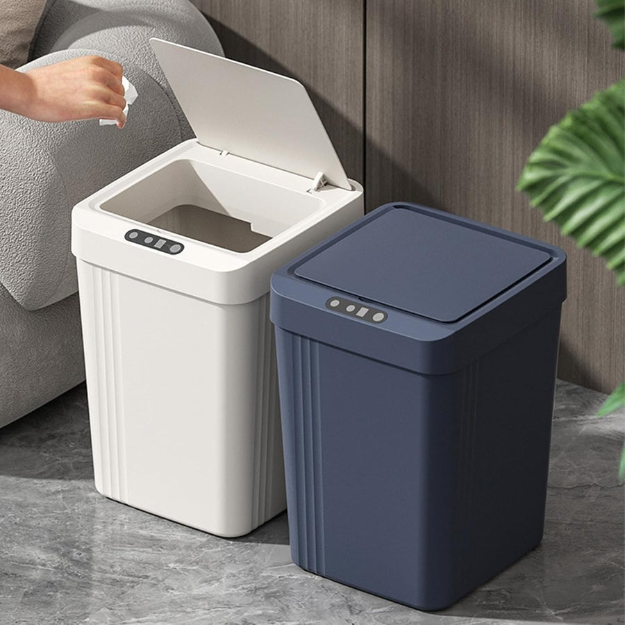 13L Touchless Kitchen Bin Motion Sensor Smart Trash Can Blue
