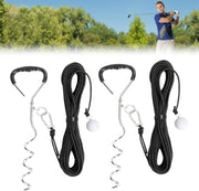 Golf Swing Trainer Ball on Rope Set Rhythm Practice Aid