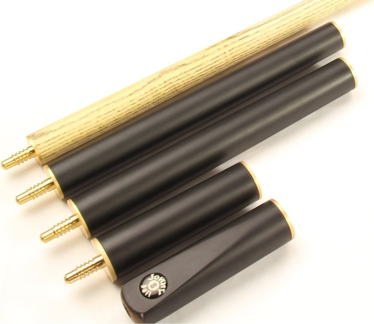 48in Adjustable Junior Pool Snooker Cue 5pc Ash 9mm Tip Space Saver