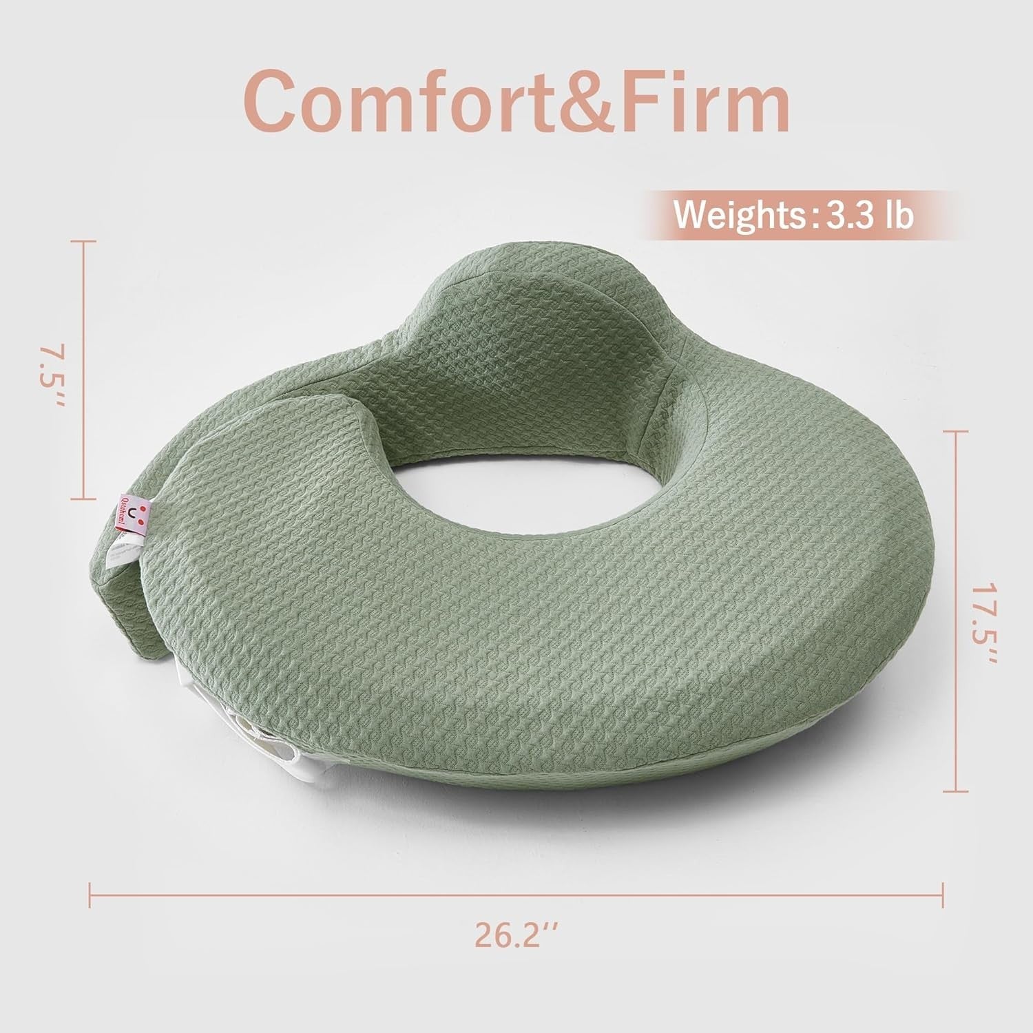 Nursing Pillow Breastfeeding Maternity Support Cushion Adjustable Strap