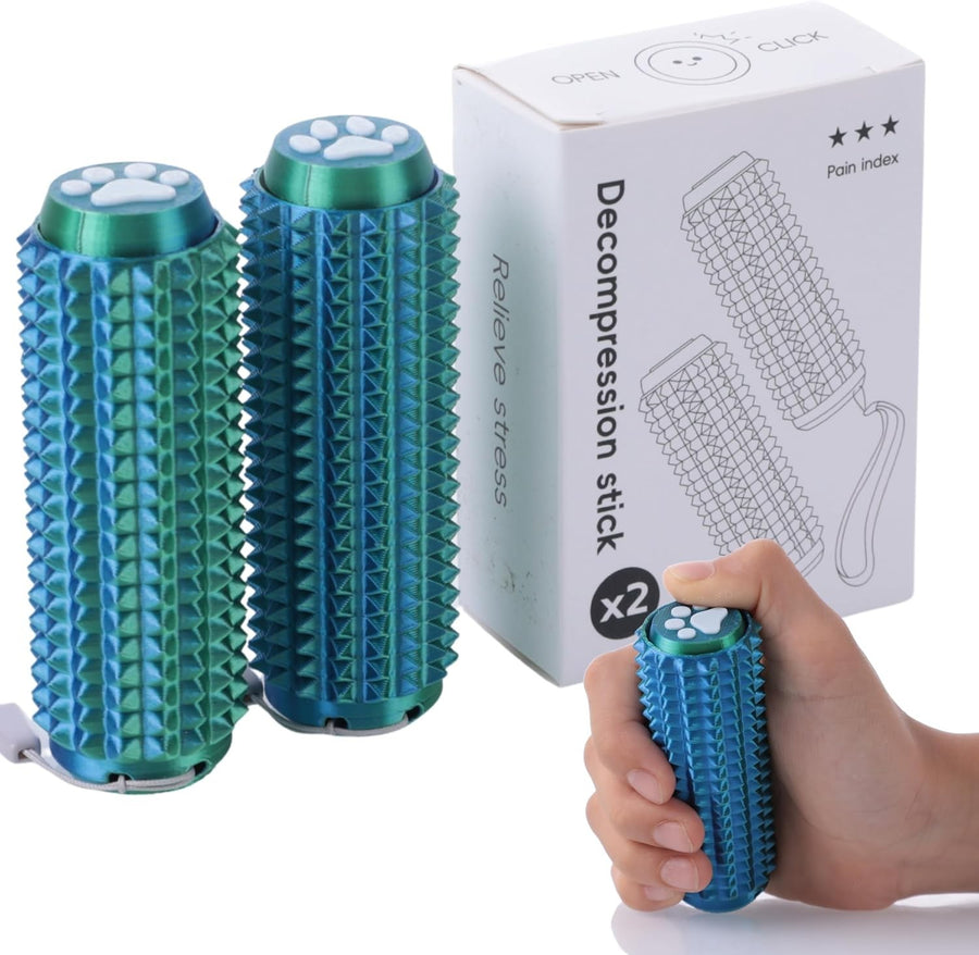 Pain Stim Clicker Fidget Dual Intensity Cat Dog Paw Anxiety Toy