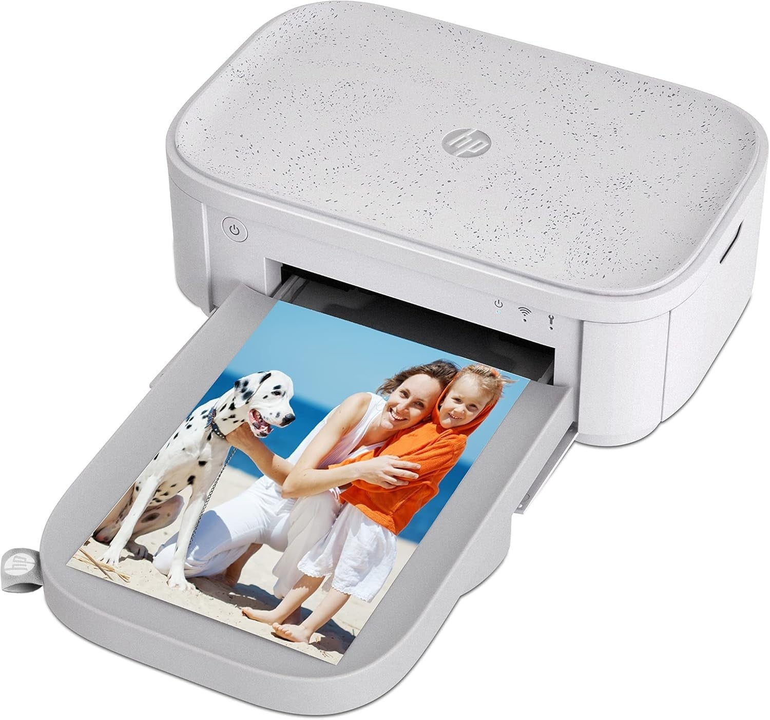 White 4x6 Instant Photo Printer Wireless Portable WiFi Studio Bundle