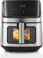 6.5L Digital Air Fryer 1700W Touch Screen 8 Presets Window