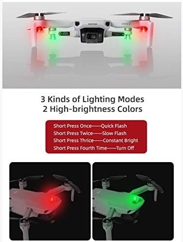 Mini 4K Drone Strobe Lights Night Flight LED Universal Accessories