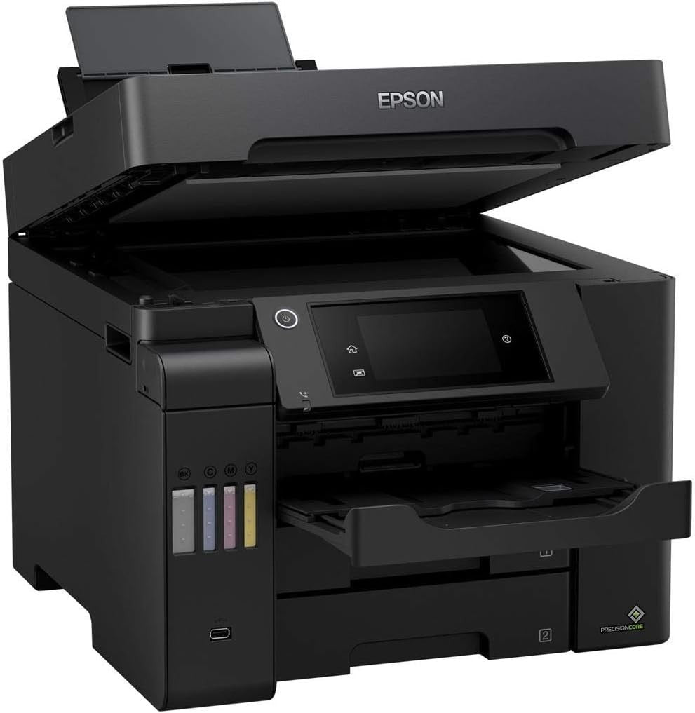 Black A4 High-Performance Business Ink Tank Printer Wi-Fi Auto-Duplex