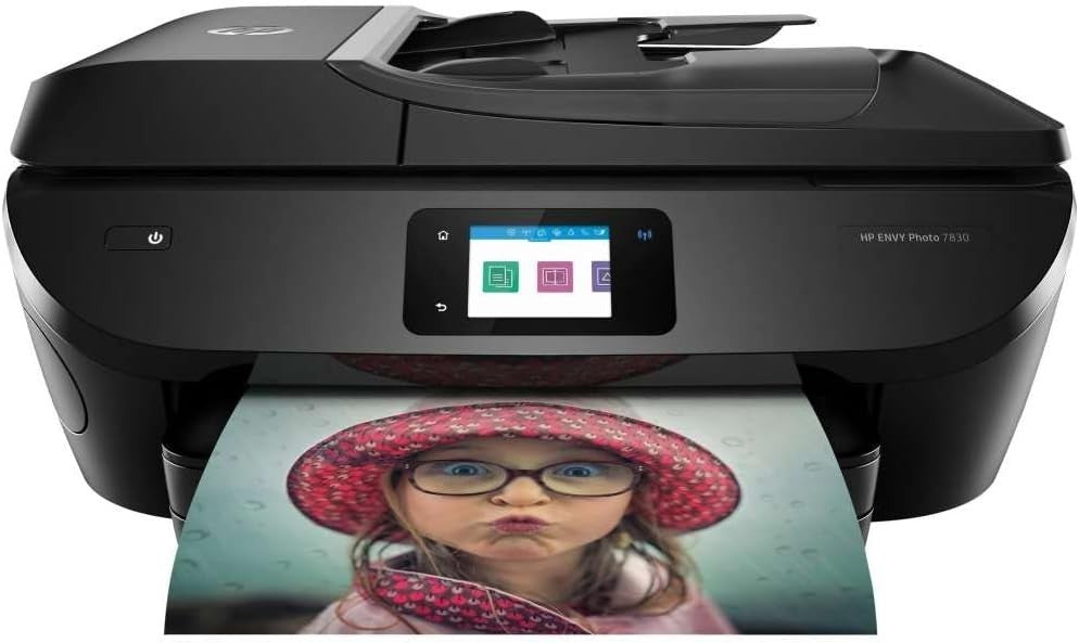 All-in-One Colour Photo Printer | ENVY Photo 7830 | Wi-Fi | Black