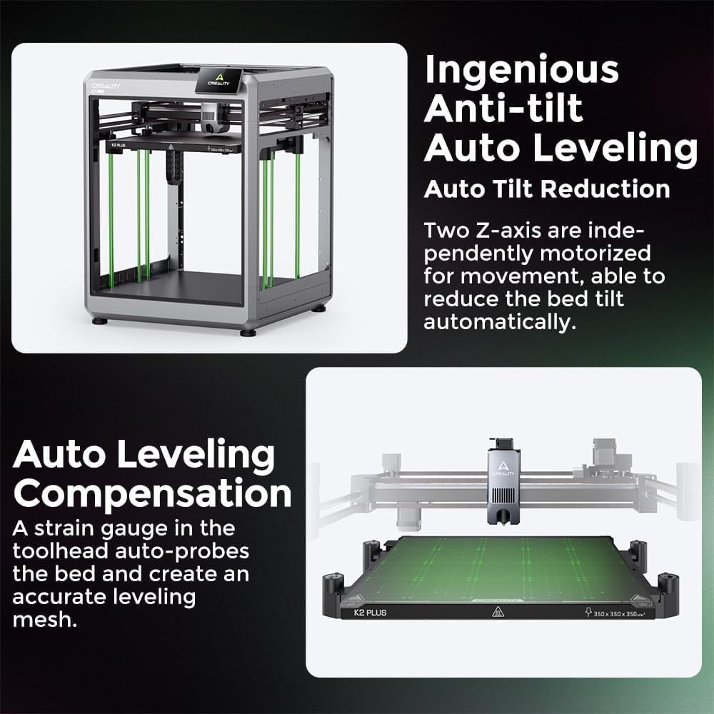 Multi Color High Speed 3D Printer 350x350x350mm Auto Level AI