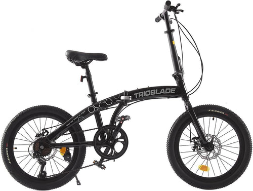 20" Folding Bike Lightweight 7-Speed Shimano Disc Brake Commuter