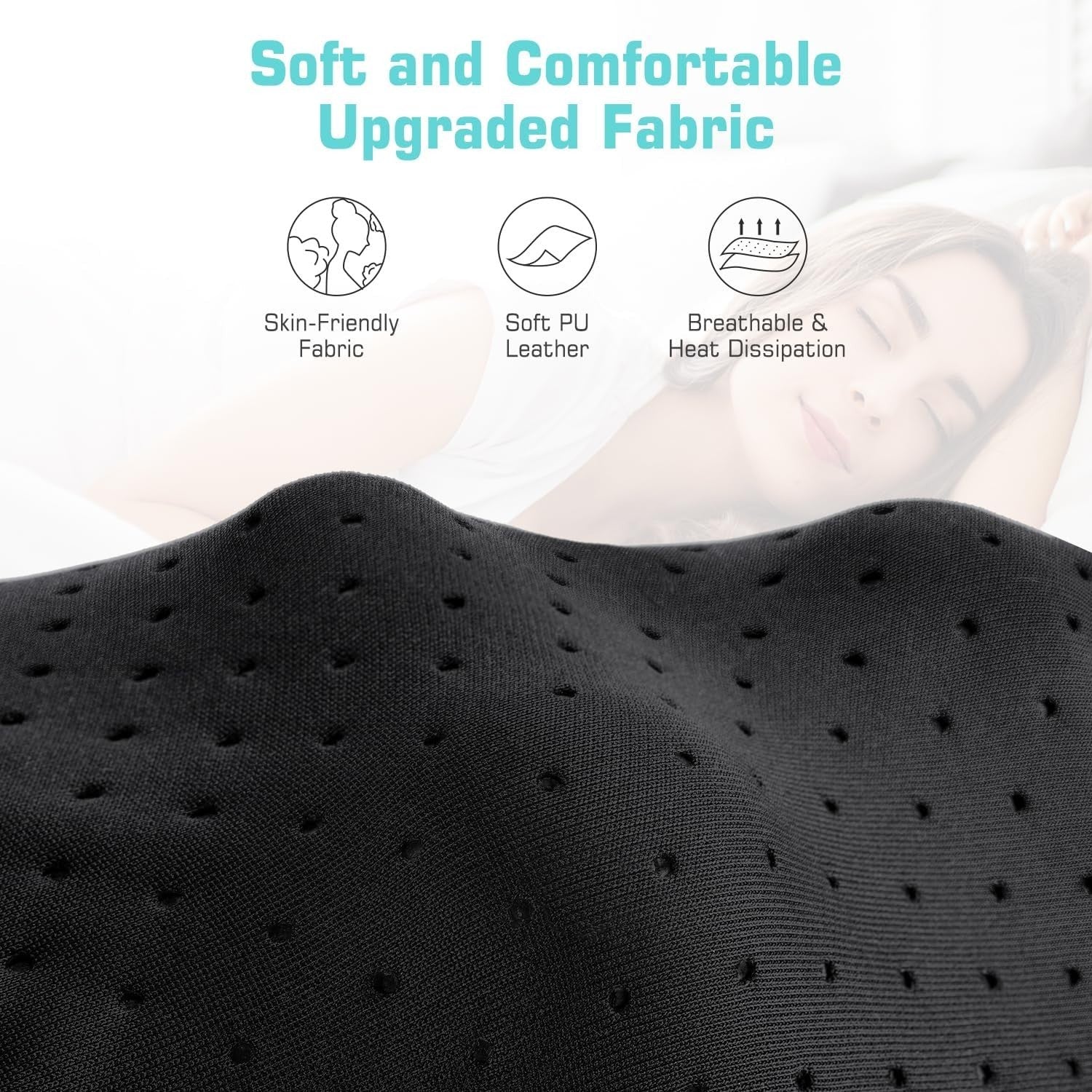 Shiatsu Neck Shoulder Massager with Heat Deep Kneading Back Pain Relief