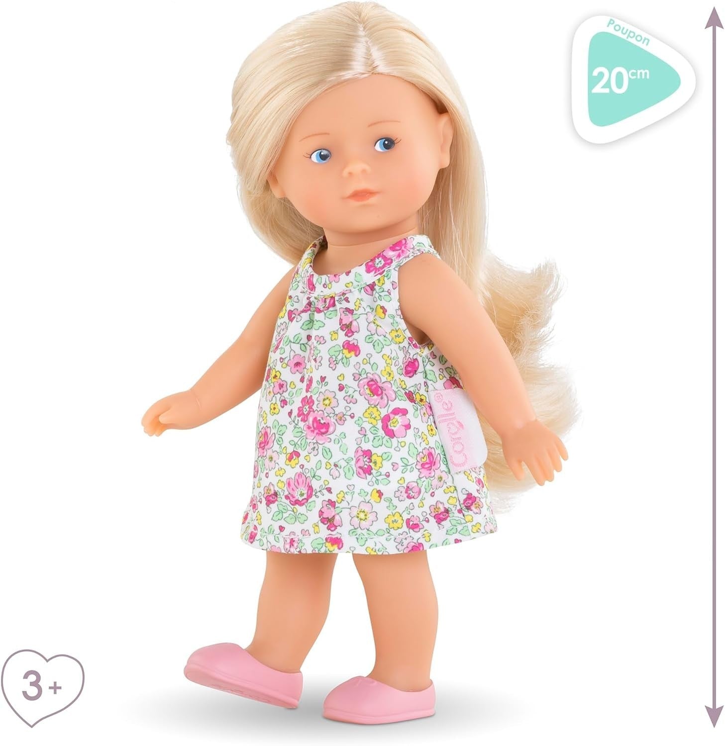 20cm Mini Doll Gift Set Vanilla Scent Floral Dress Extra Outfit