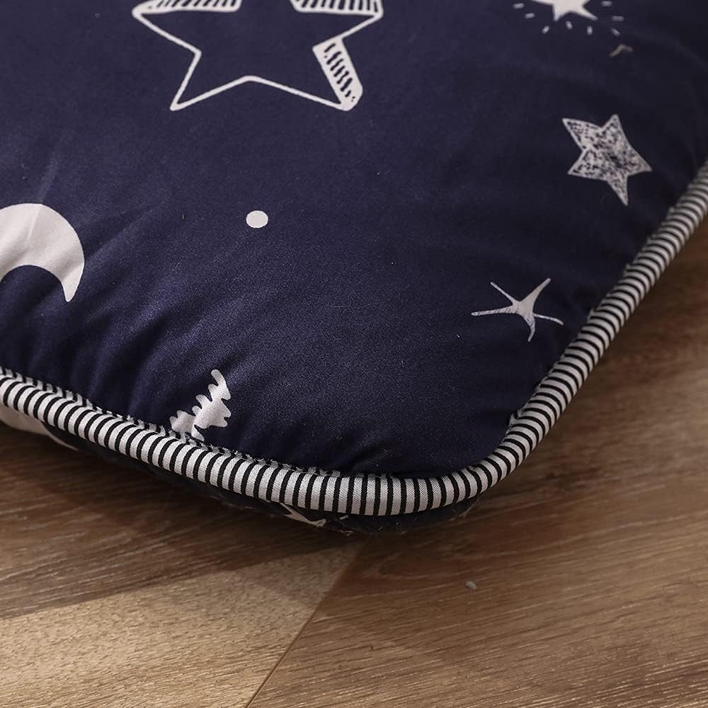 King Size Japanese Floor Mattress Futon, Thick Tatami Pad, Foldable & Portable