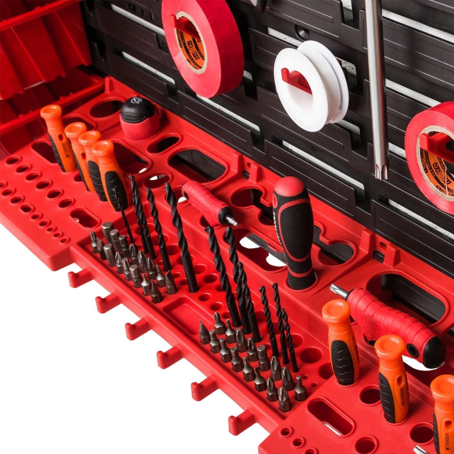 Extra Large Garage Pegboard Tool Organizer Wall Storage Rack