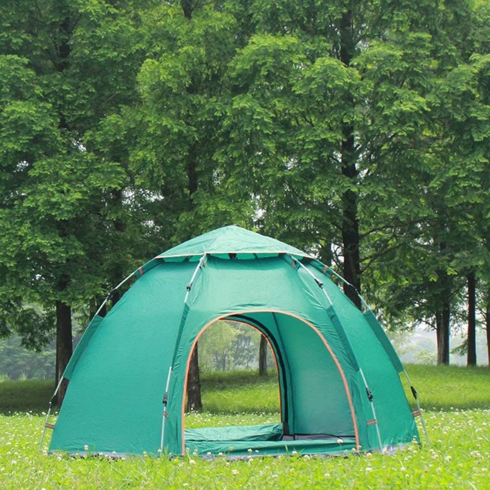 Four Seasons Pop-Up Camping Tent 3-4 Person Waterproof Sun Shade