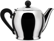 Stainless Steel Teapot 1.22L Mirror Polished Tea Pot with Lid Silver
