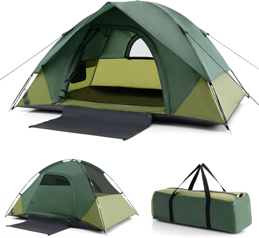 2 Person Camping Tent Lightweight Waterproof Dome Hiking Travel