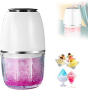 Electric Ice Crusher Snow Cone Slush Maker Machine for Drinks Home Party