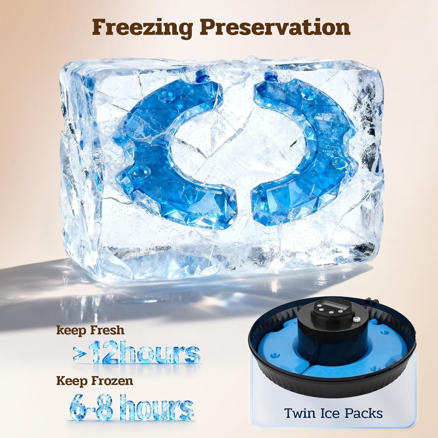 Automatic Wet Food Cat Feeder Refrigerated 6 Meal Timer Pet Dispenser
