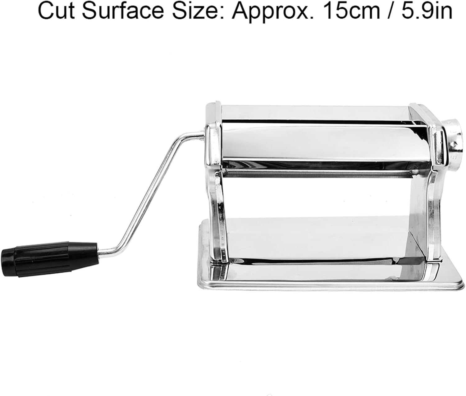 Hand Crank Clay Roller Press 15cm Stainless Steel Polymer Clay Machine
