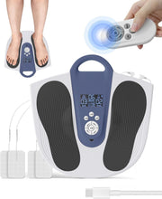 EMS Foot Massager With Heat TENS Pads Pain Relief Circulation 99 Levels