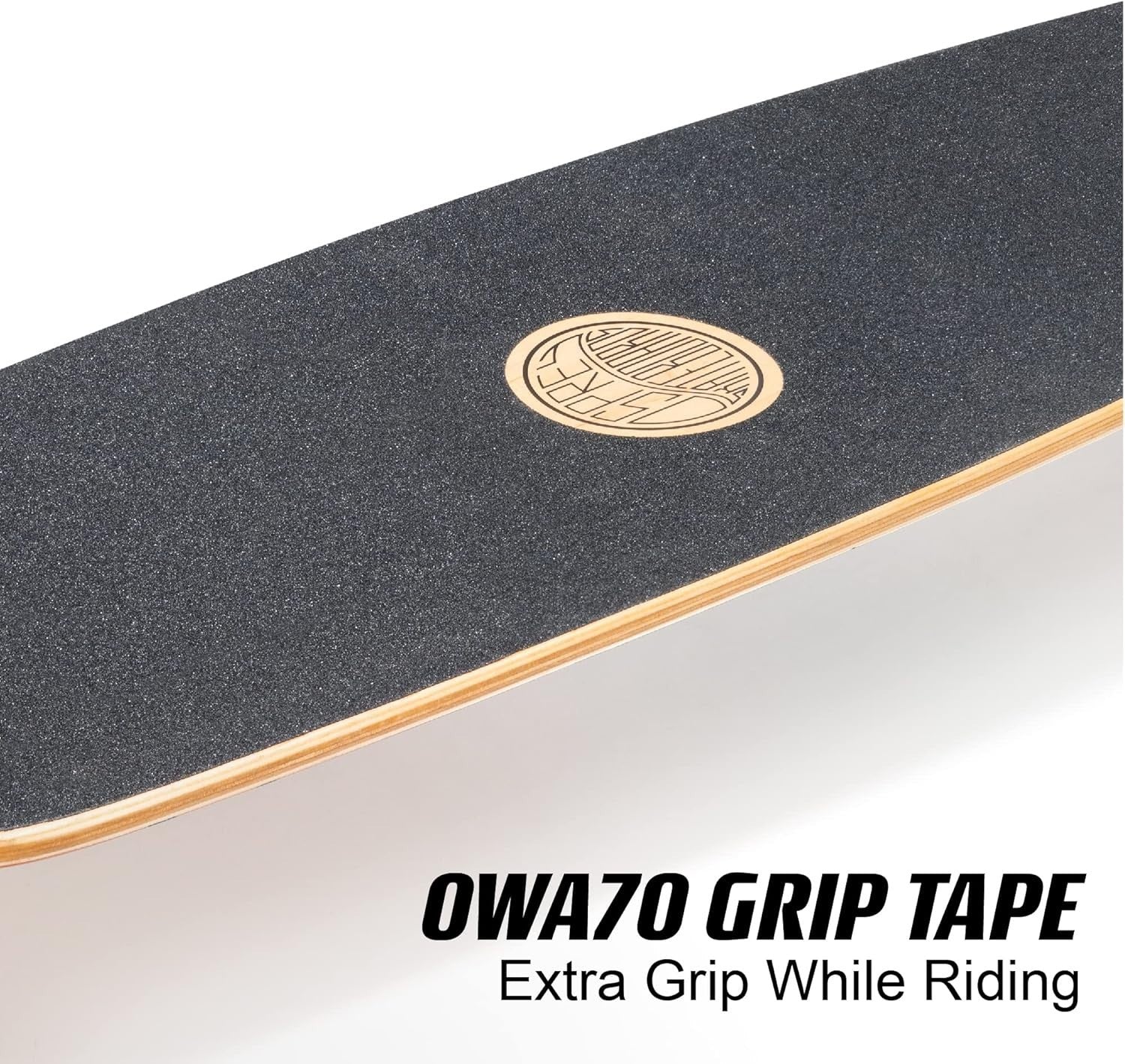39 Inch Twin Tip Longboard Complete Skateboard Canadian Maple Deck Smooth Ride
