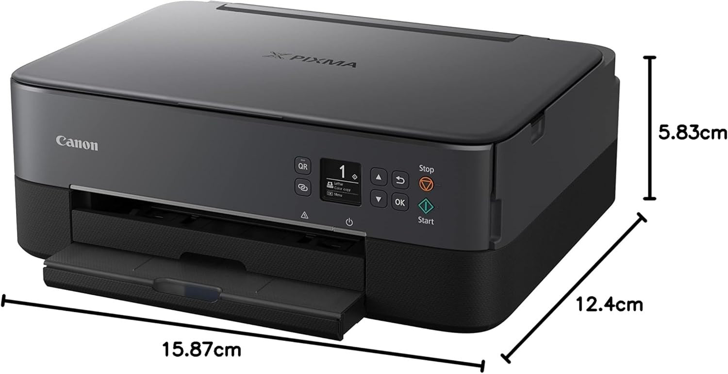 Wireless 3-in-1 Printer | Colour & B/W, Duplex, A4, High-Resolution, Black