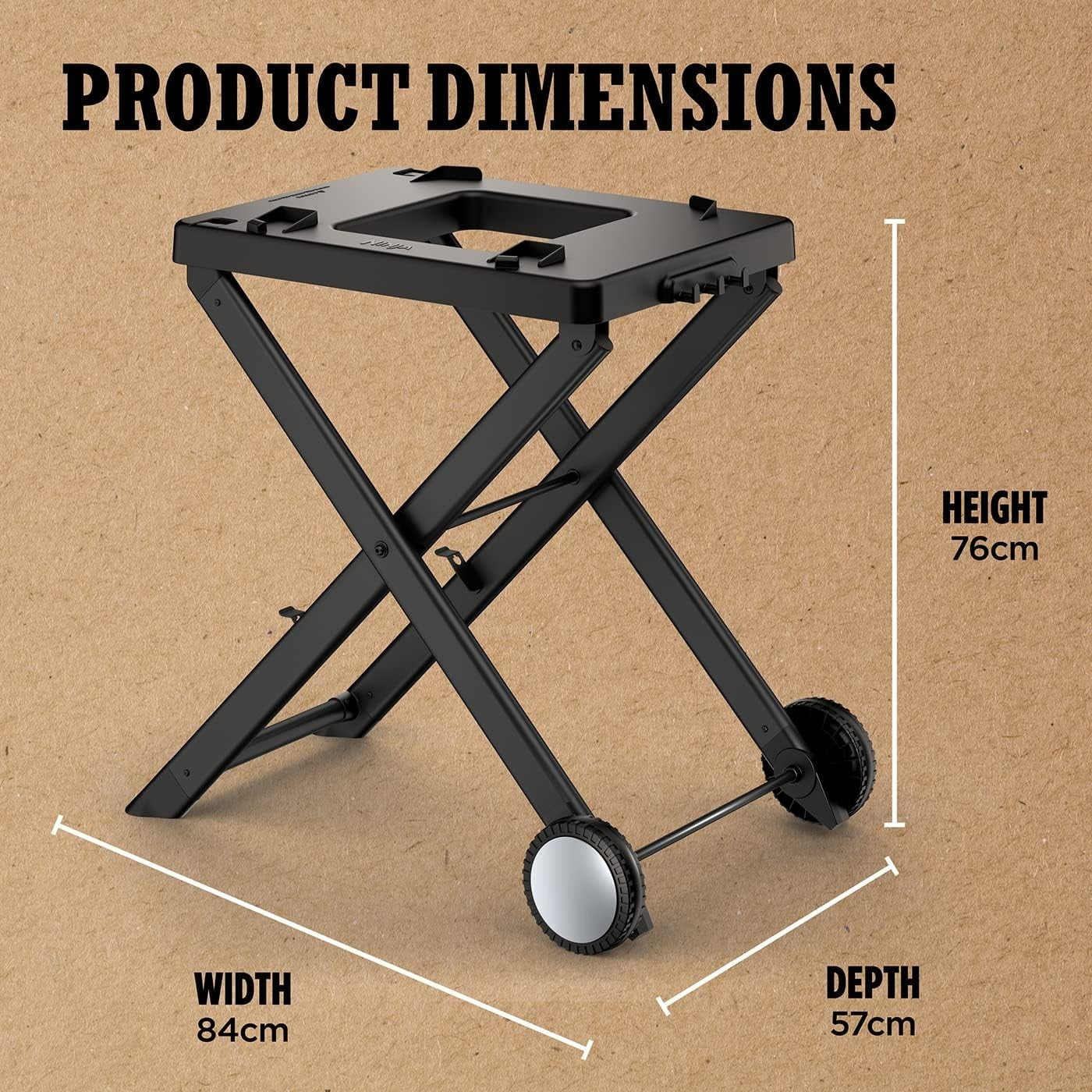 Electric BBQ Grill Smoker Air Fryer 7-in-1 Wood Pellets + Folding Stand Probe
