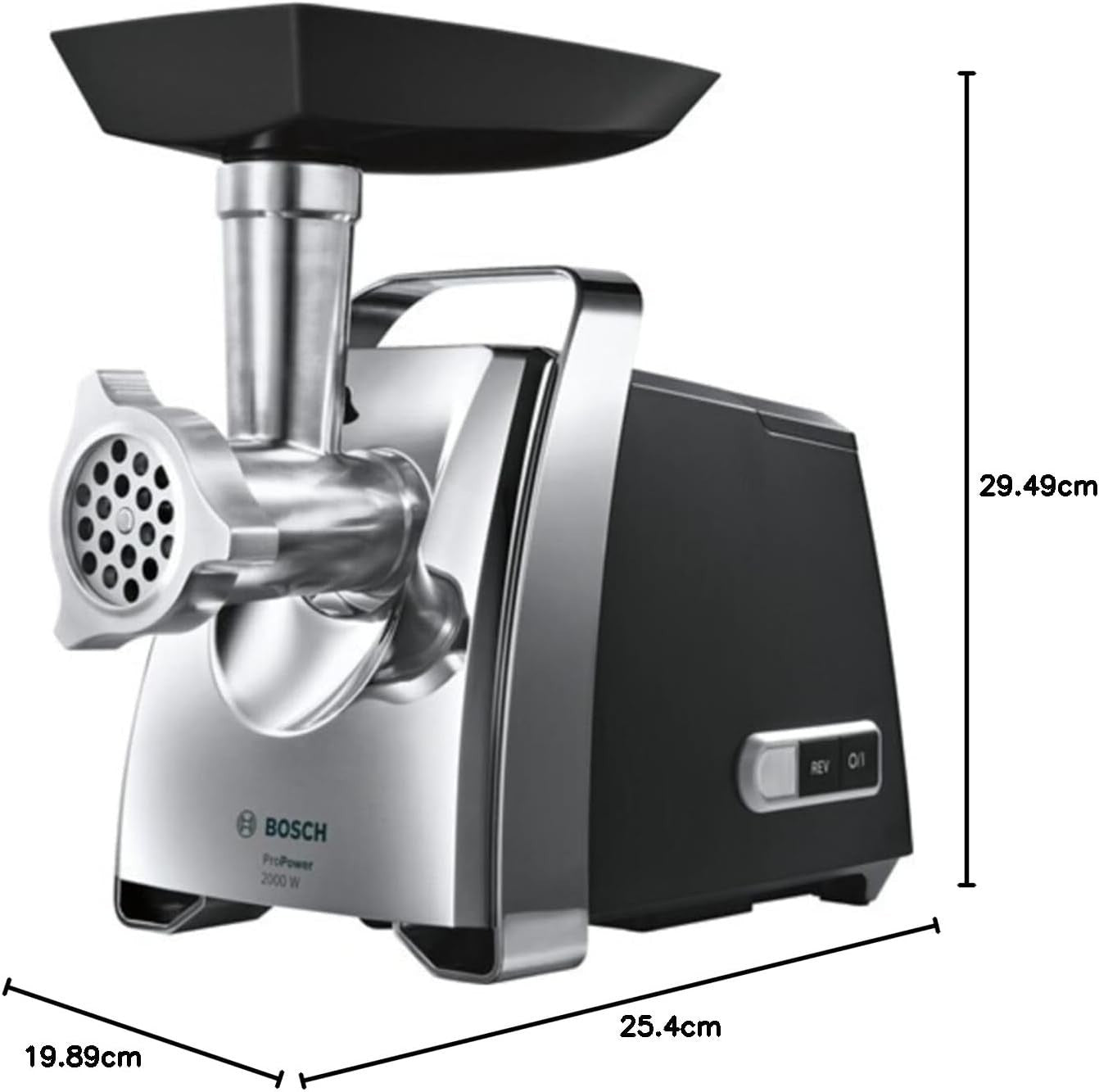 700W Electric Meat Grinder Mincer Sausage Maker 3.5kg Min Stainless