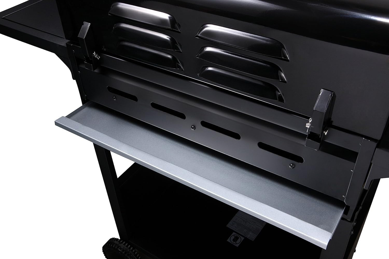 5 Burner Gas BBQ Grill with Side Burner & Storage – Large Outdoor Gas Barbecue