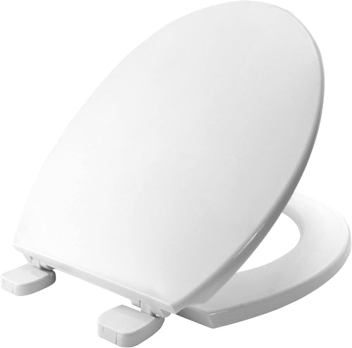 Chester ECO White Thermoplastic Toilet Seat Ultra-Fix Adjustable Hinges