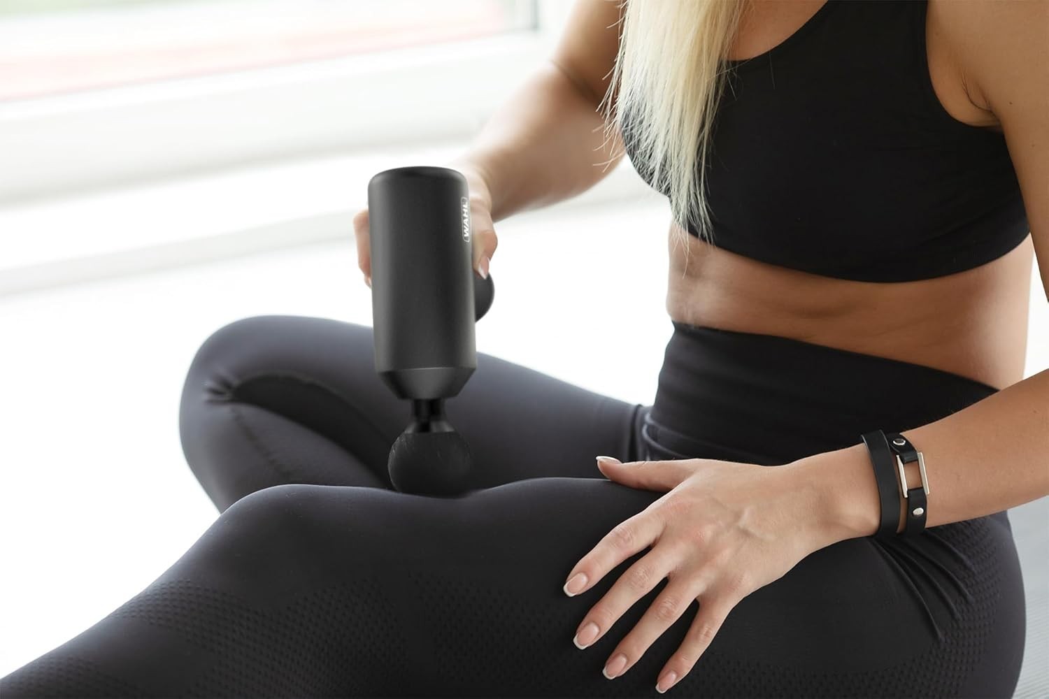 Mini Massage Gun Cordless Deep Tissue Muscle Massager 6 Speeds Travel Size