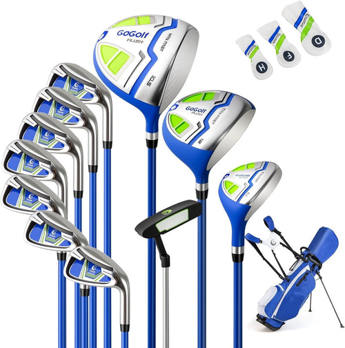 Right Hand Golf Club Package 12pc 460cc Driver Fairway Hybrid Irons Bag