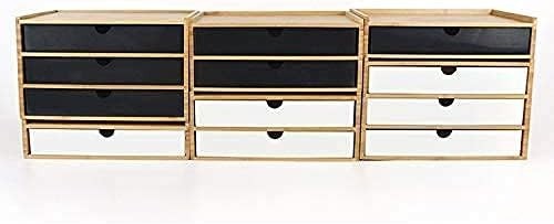 Wood Desk Organizer with 2 Drawers | Multi-Function Office & Home Storage