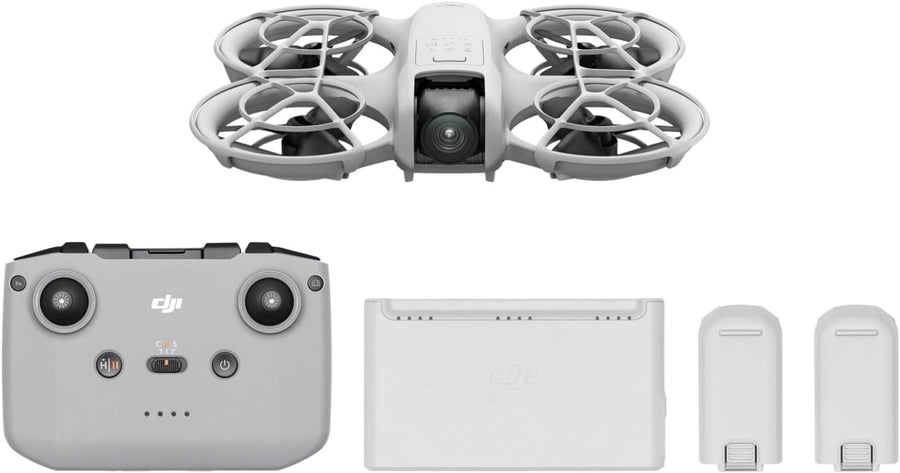 DJI Neo Fly More Mini Drone 4K UHD Camera, 3 Batteries, RC-N3, Palm Takeoff