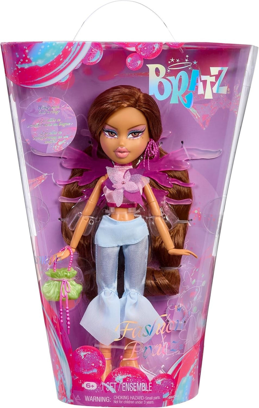 Fantasy Pixie Fashion Doll Wings Ring Shimmer Outfit Accessories