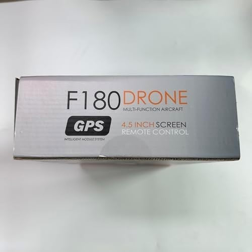 4K GPS Drone with 4.5" LCD Screen, Foldable Obstacle Avoidance Quadcopter