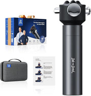 Deep Tissue Vibration Massage Gun with 4 Attachments, Portable & Quiet Motor
