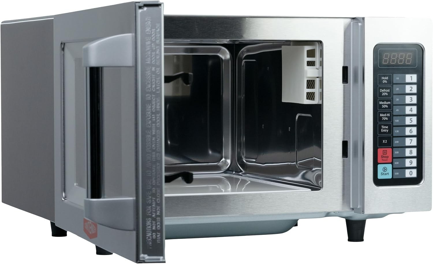 Stainless Steel 25L Commercial Microwave 1000W Programmable