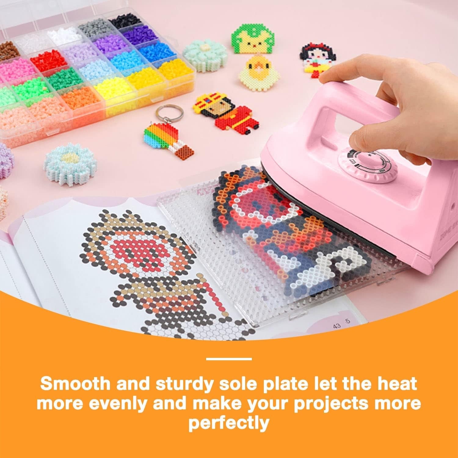 Mini Heat Press Iron Portable Craft Heat Transfer Machine for Vinyl