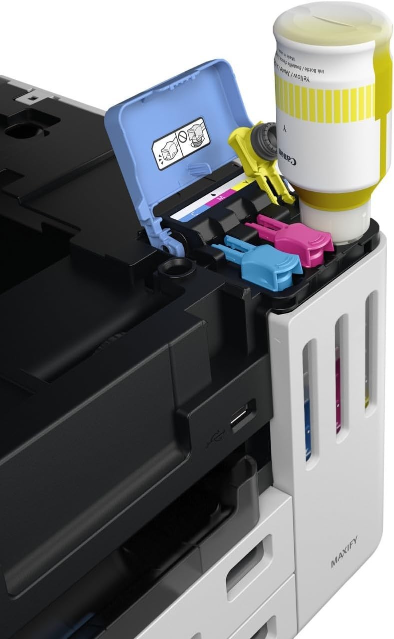 MegaTank Colour Printer | High-Speed Wi-Fi Ethernet USB Office A4