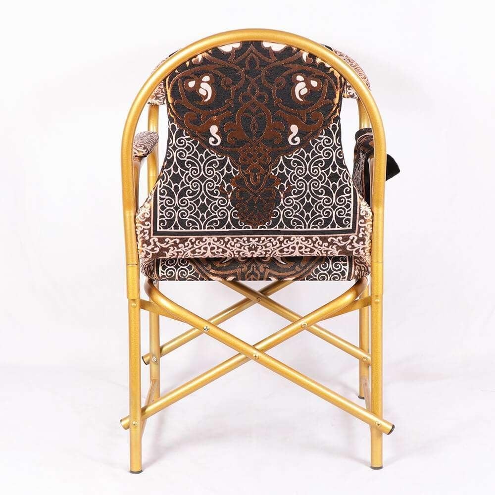 Foldable Islamic Prayer Chair Cushioned Comfortable Armrest Mosque Seat
